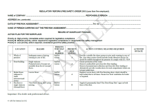 Risk Assessment Example